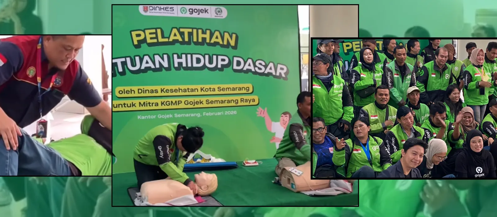Gojek Semarang x Dinkes Hero