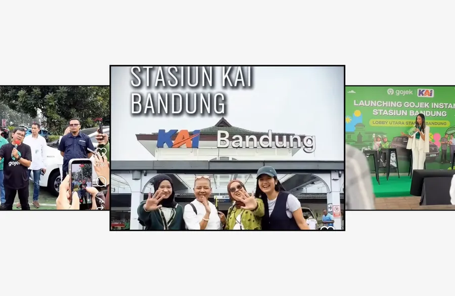 Launching Gojek Instant Stasiun Bandung