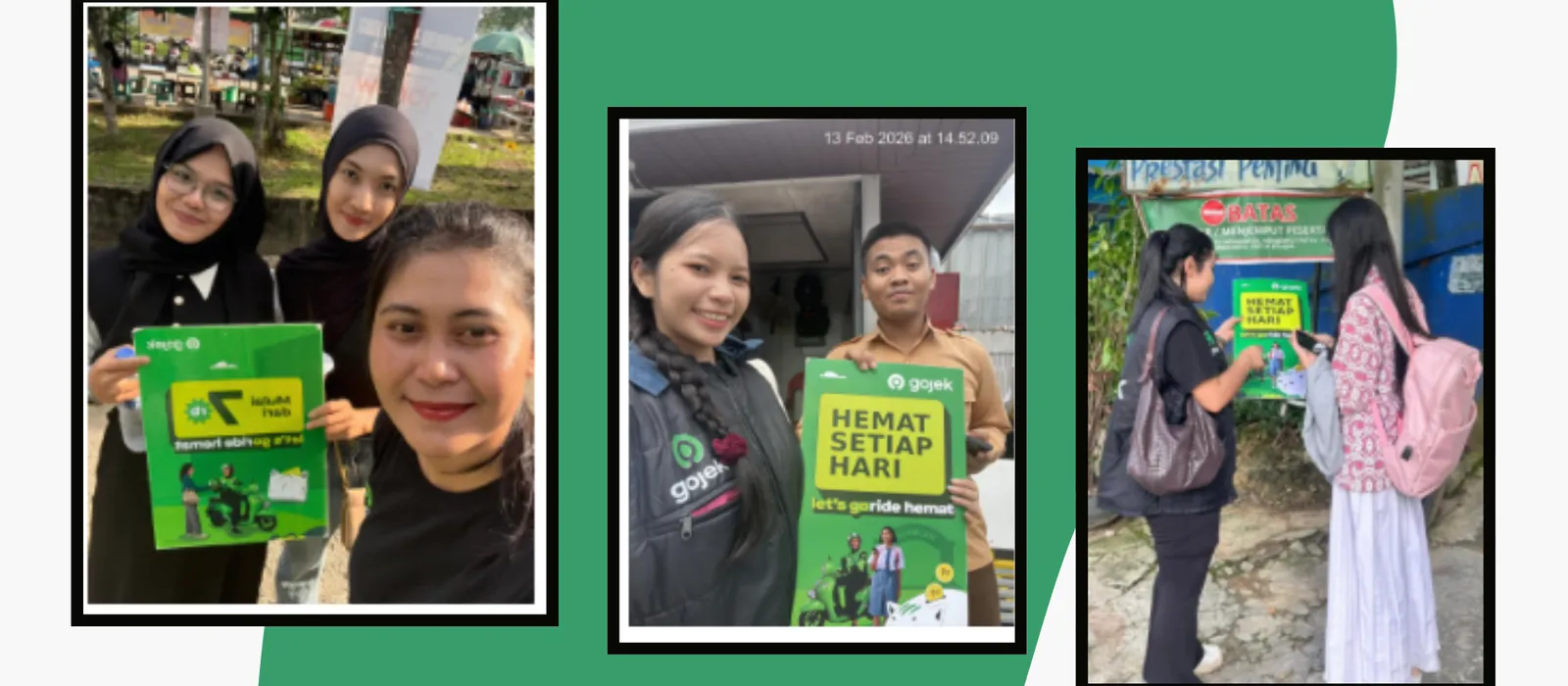 SPG Activation Gojek Samarinda Hero