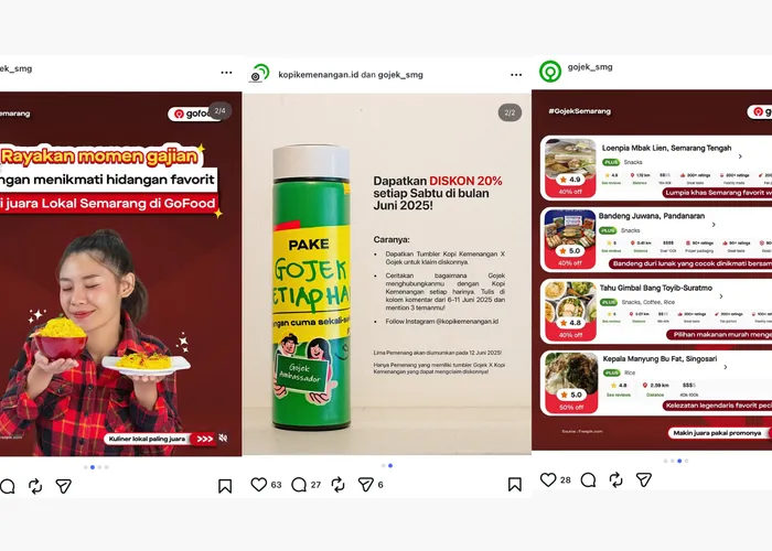 Social Media Management Gojek Semarang