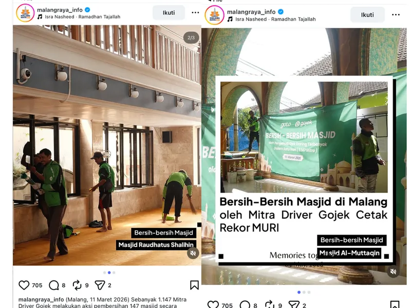 Mitra Gojek Bersih-Bersih Masjid Gallery 2