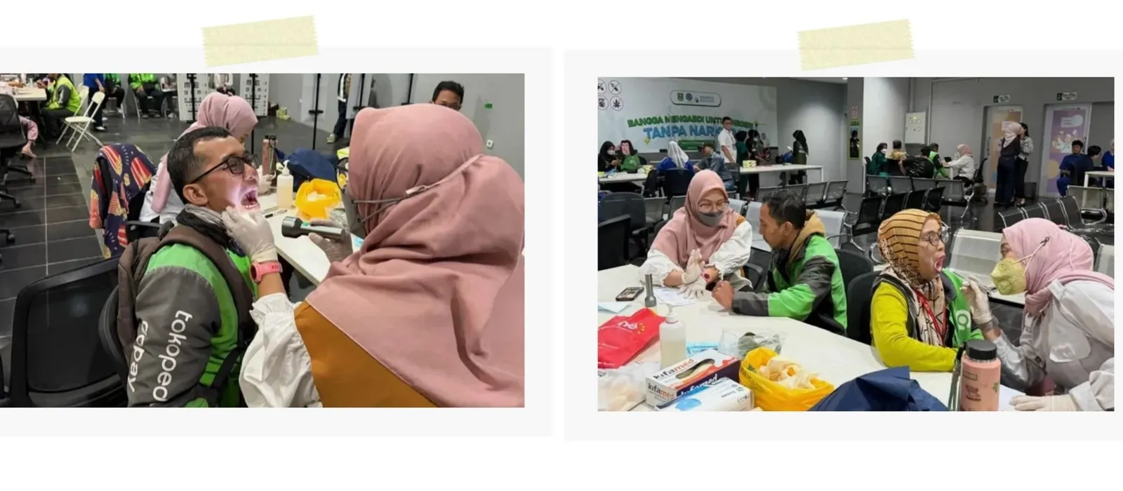 Pemeriksaan Kesehatan Gratis Mitra Gojek Bandung Gallery 3
