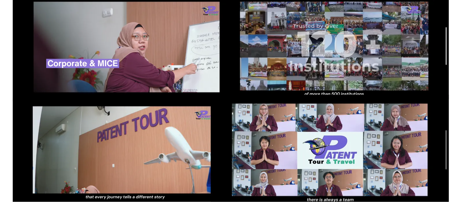 Patent Tour & Travel Company Profile Hero