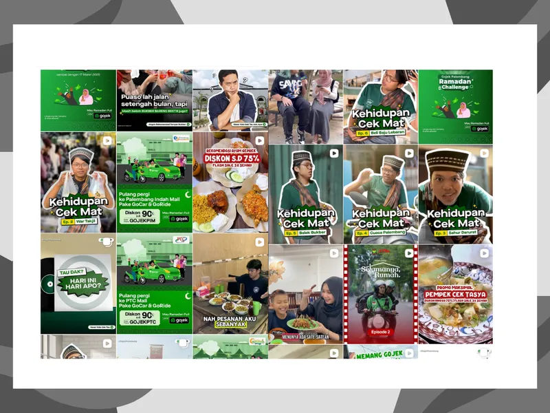 Social Media Management Gojek Palembang Gallery 2